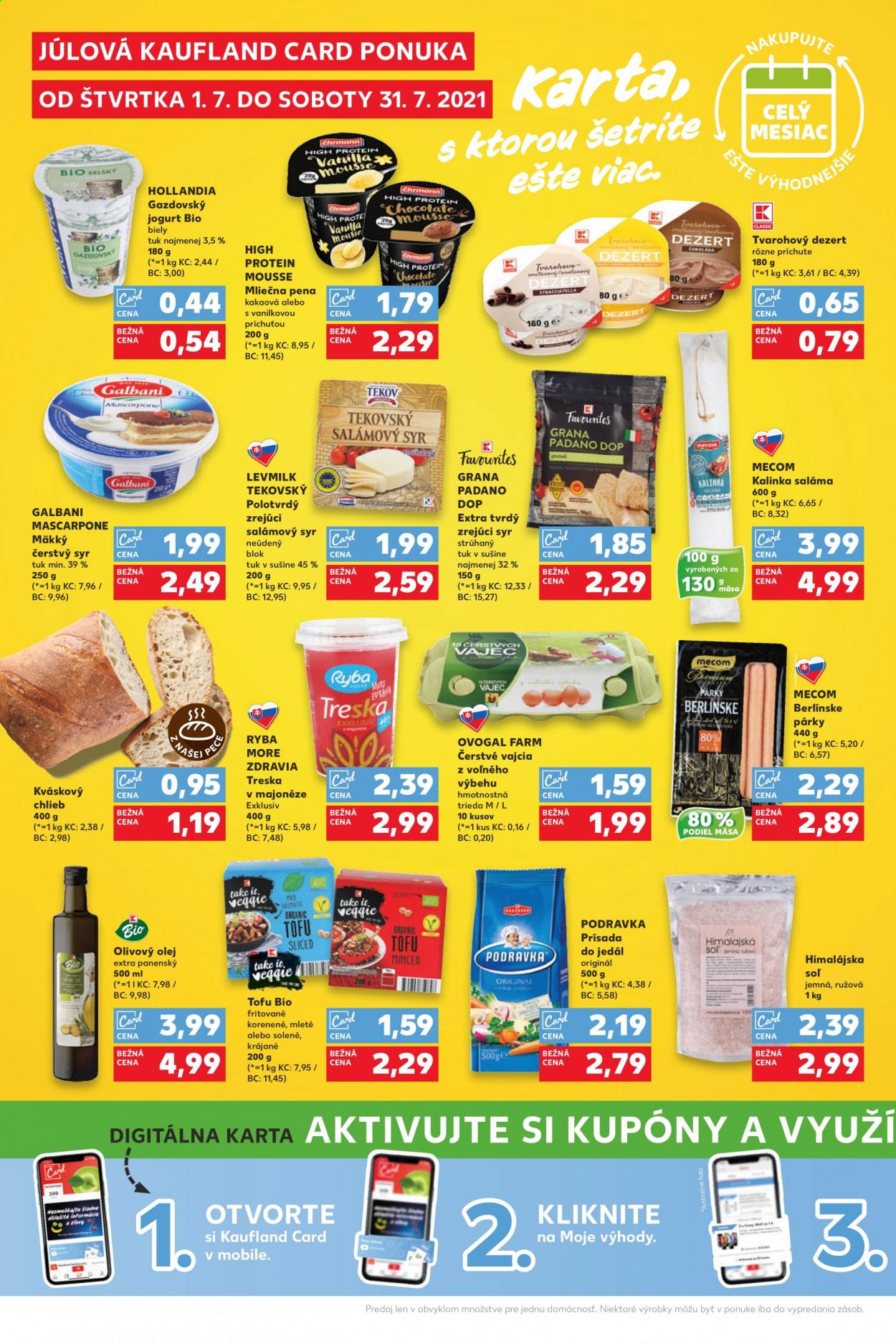 Leták Kaufland - 1.7.2021 - 31.7.2021. Strana 2