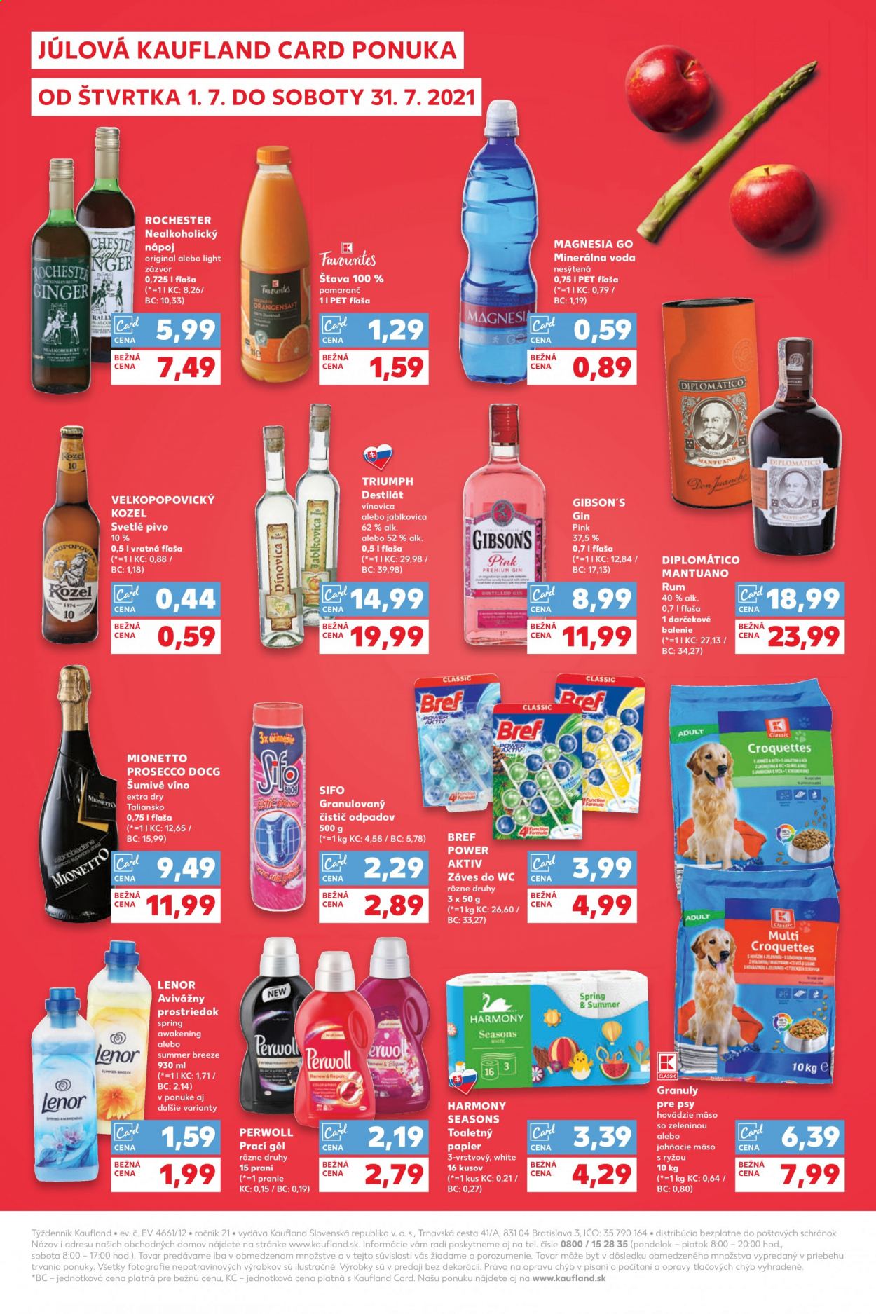 Leták Kaufland - 1.7.2021 - 31.7.2021. Strana 4