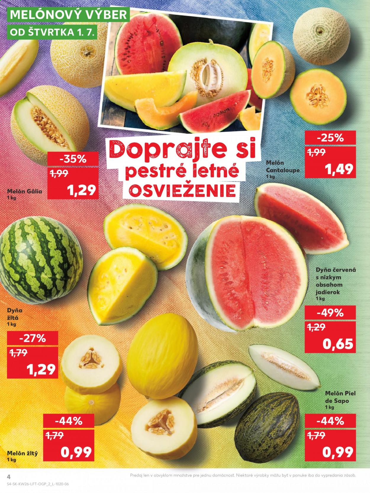 Leták Kaufland - 1.7.2021 - 7.7.2021. Strana 4
