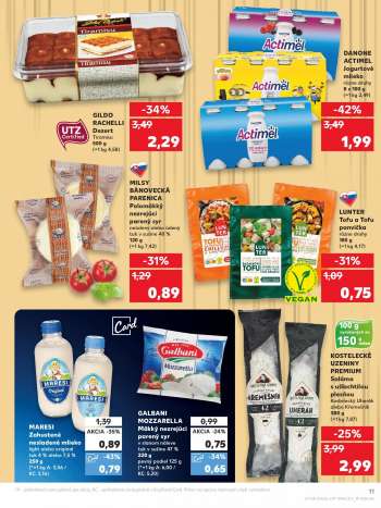 thumbnail - GALBANI MOZZARELLA Mäkký nezrejúci parený syr v slanom náleve tuk v sušine 47 % 220 g pevný podiel 125 g (*=1 kg A: 6,00 / KC: 5,20)