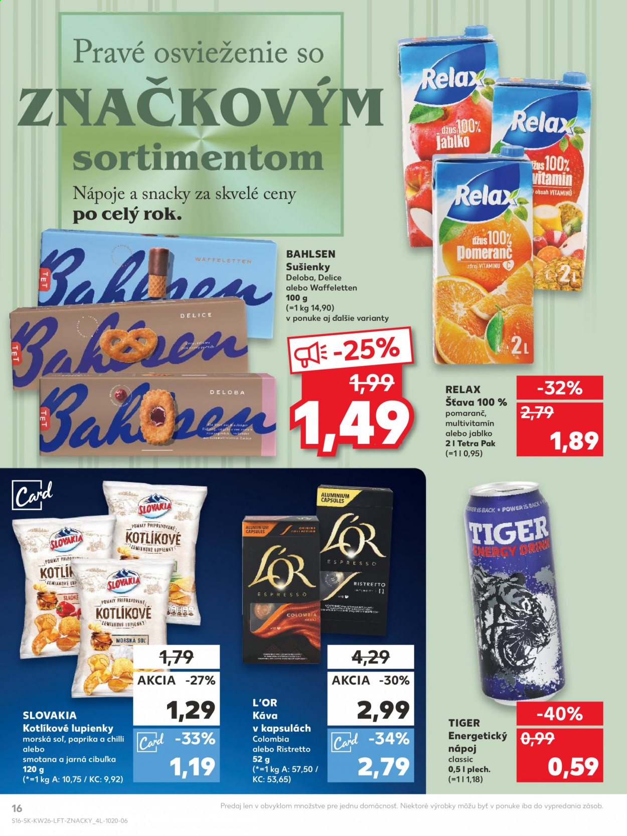 Leták Kaufland - 1.7.2021 - 7.7.2021. Strana 16