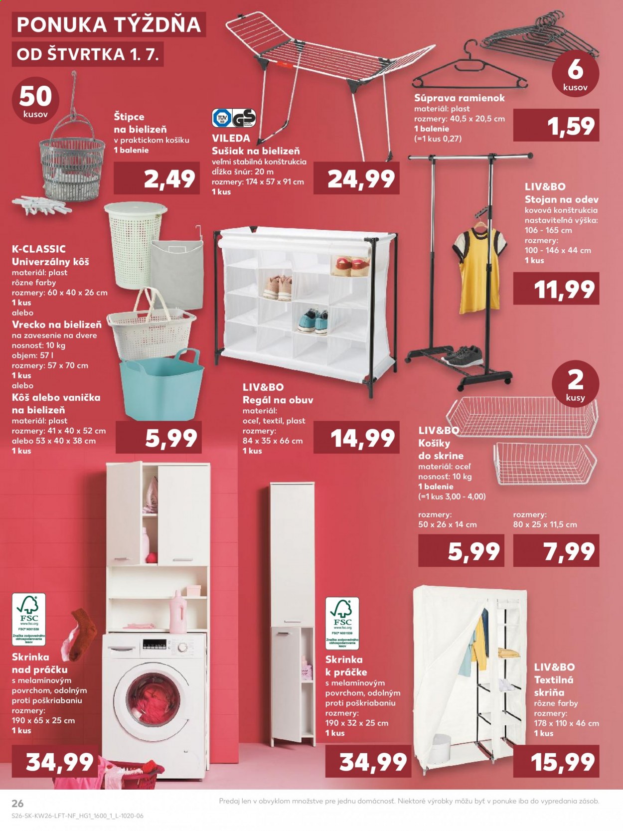 Leták Kaufland - 1.7.2021 - 7.7.2021. Strana 26