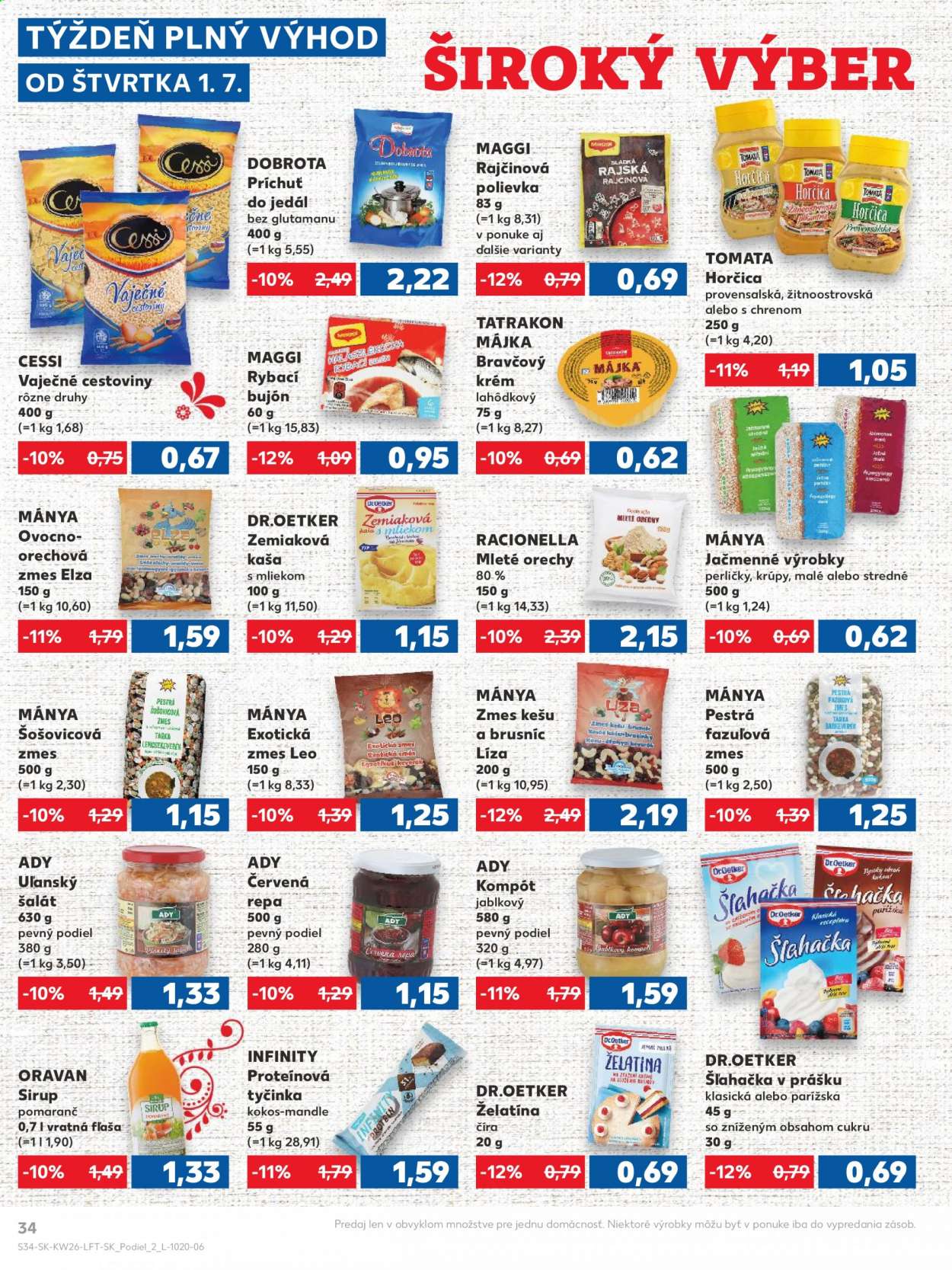Leták Kaufland - 1.7.2021 - 7.7.2021. Strana 34