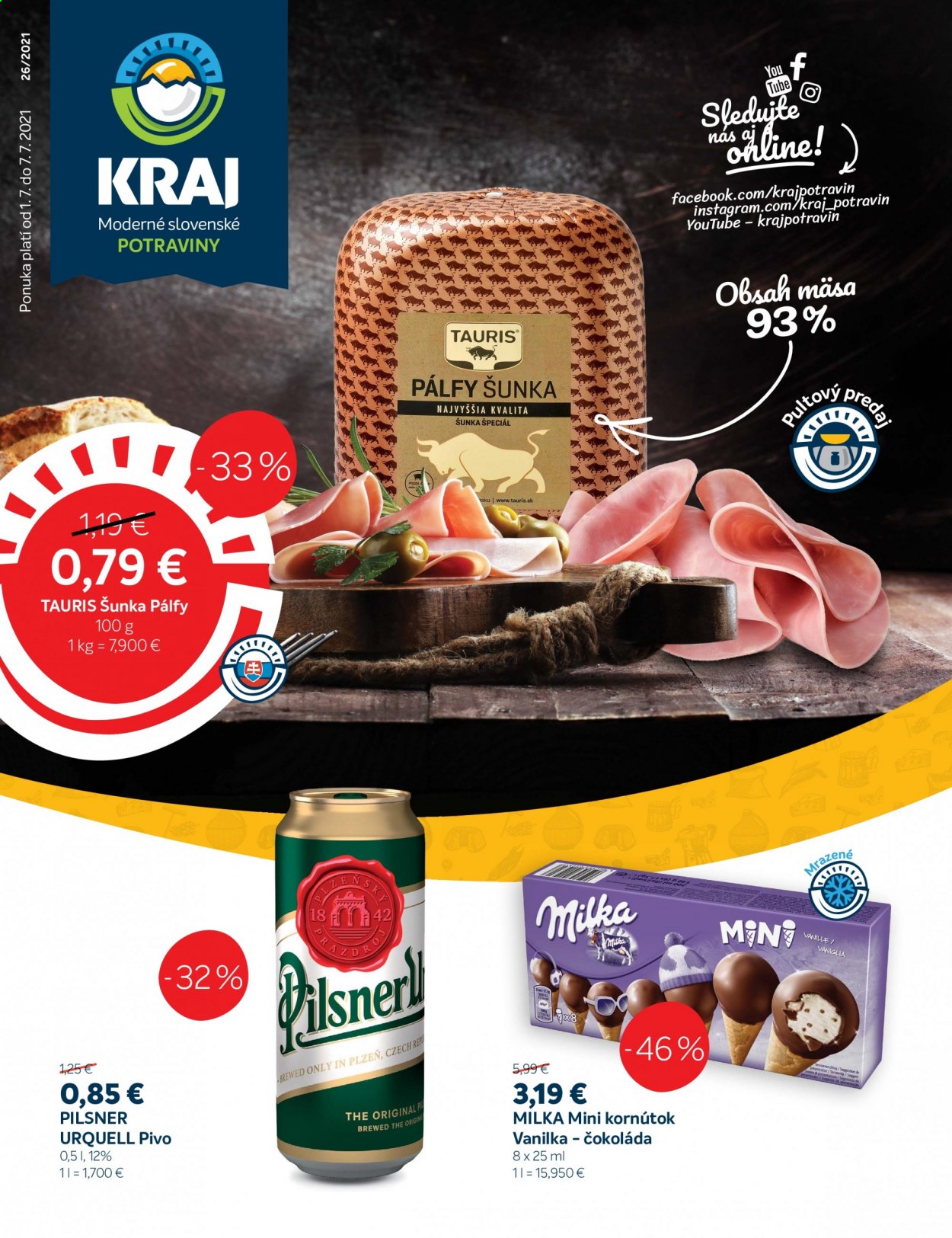 Leták Kraj - 1.7.2021 - 7.7.2021. Strana 1
