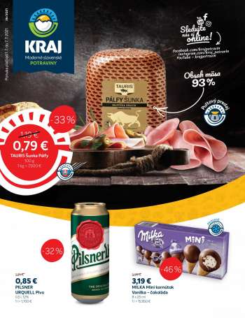 Leták Kraj - 1.7.2021 - 7.7.2021.