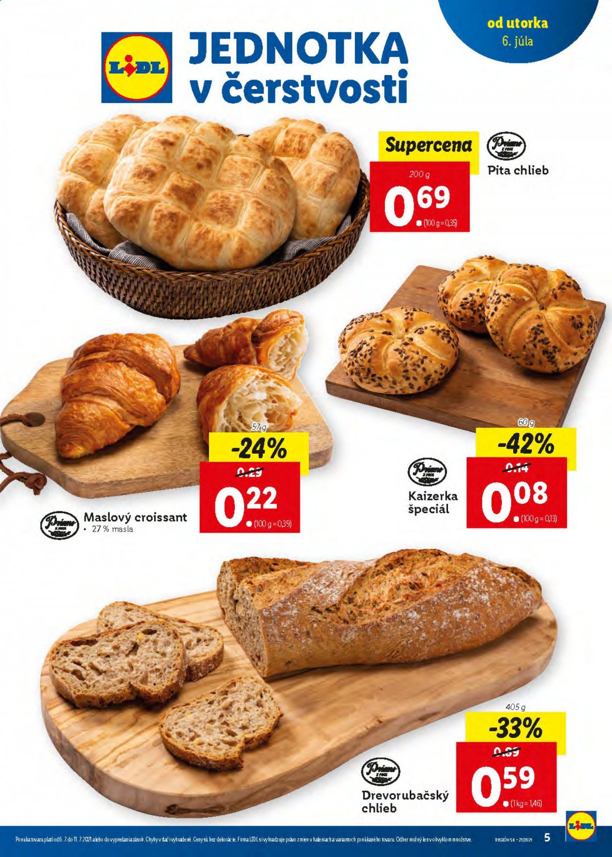 Leták Lidl - 6.7.2021 - 11.7.2021. Strana 5