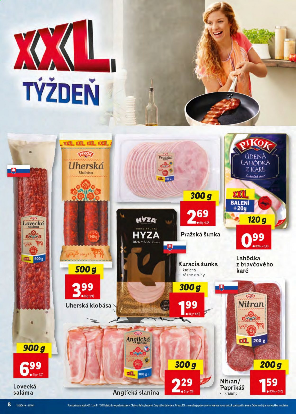 Leták Lidl - 6.7.2021 - 11.7.2021. Strana 8