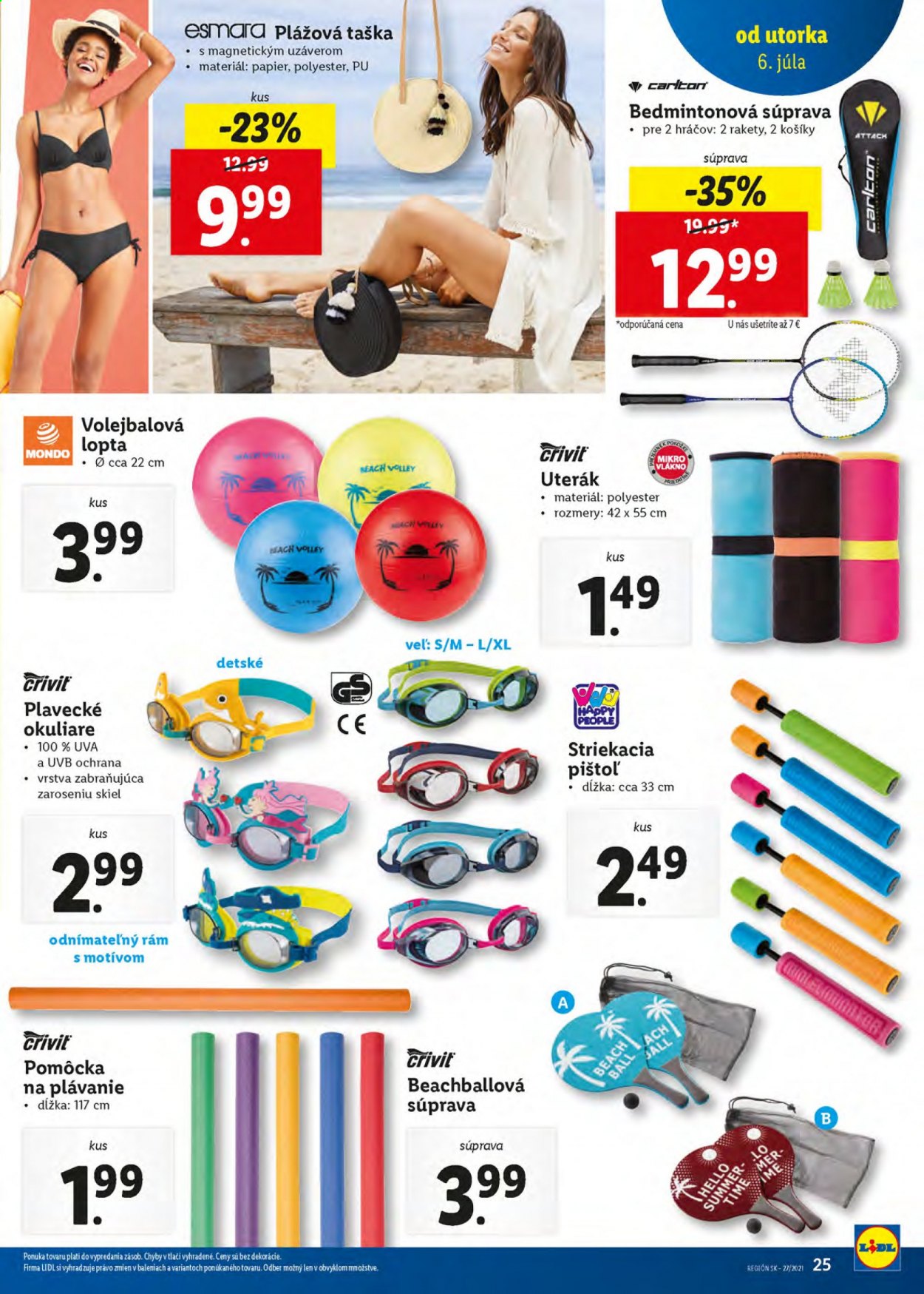Leták Lidl - 6.7.2021 - 11.7.2021. Strana 25