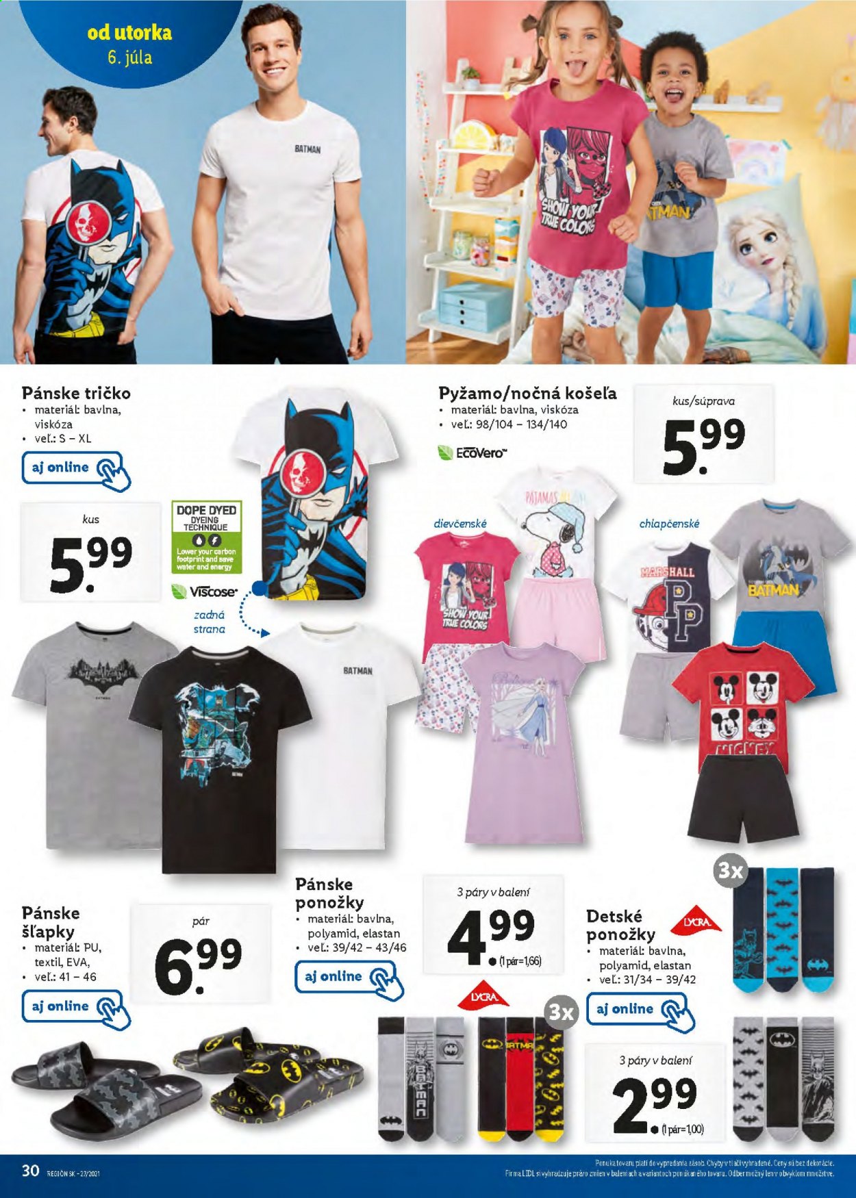 Leták Lidl - 6.7.2021 - 11.7.2021. Strana 30