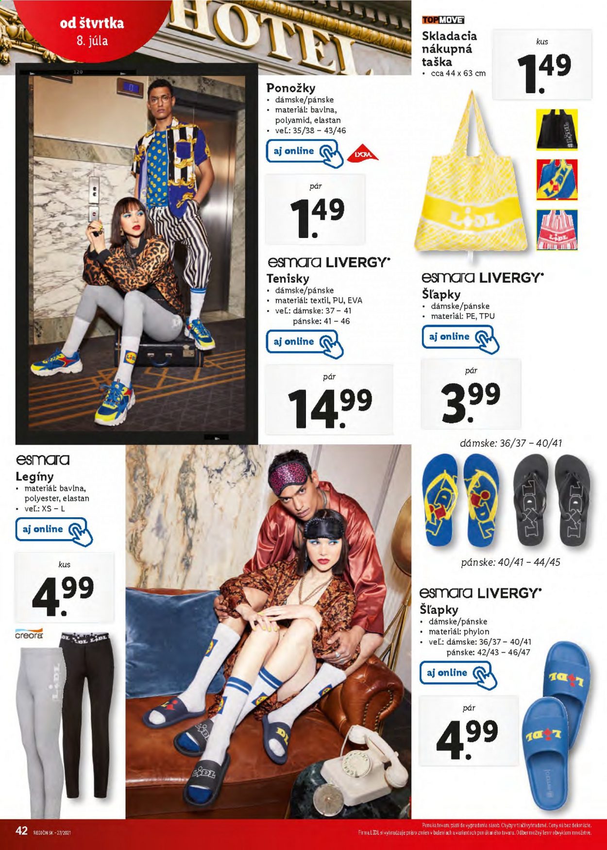Leták Lidl - 6.7.2021 - 11.7.2021. Strana 42