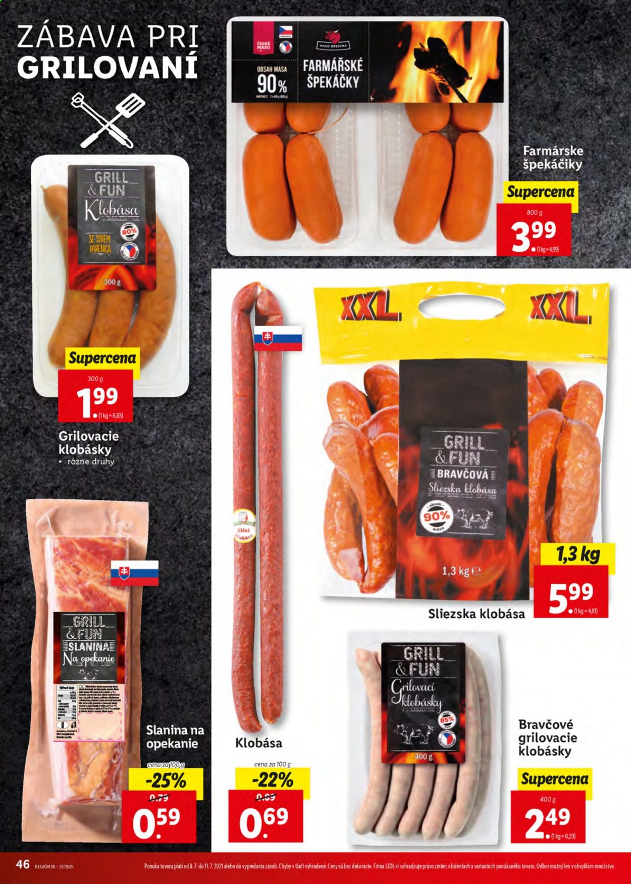 Leták Lidl - 6.7.2021 - 11.7.2021. Strana 46