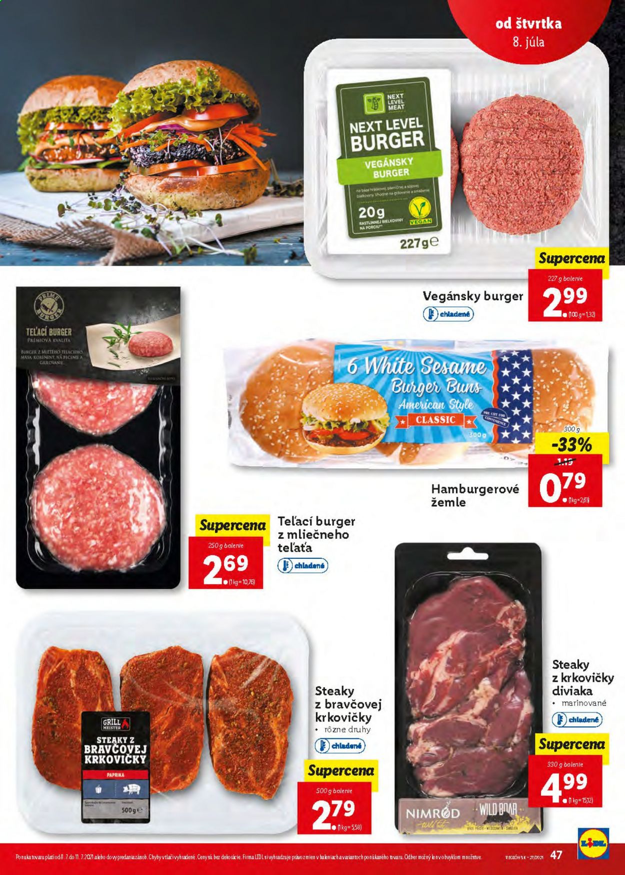 Leták Lidl - 6.7.2021 - 11.7.2021. Strana 47