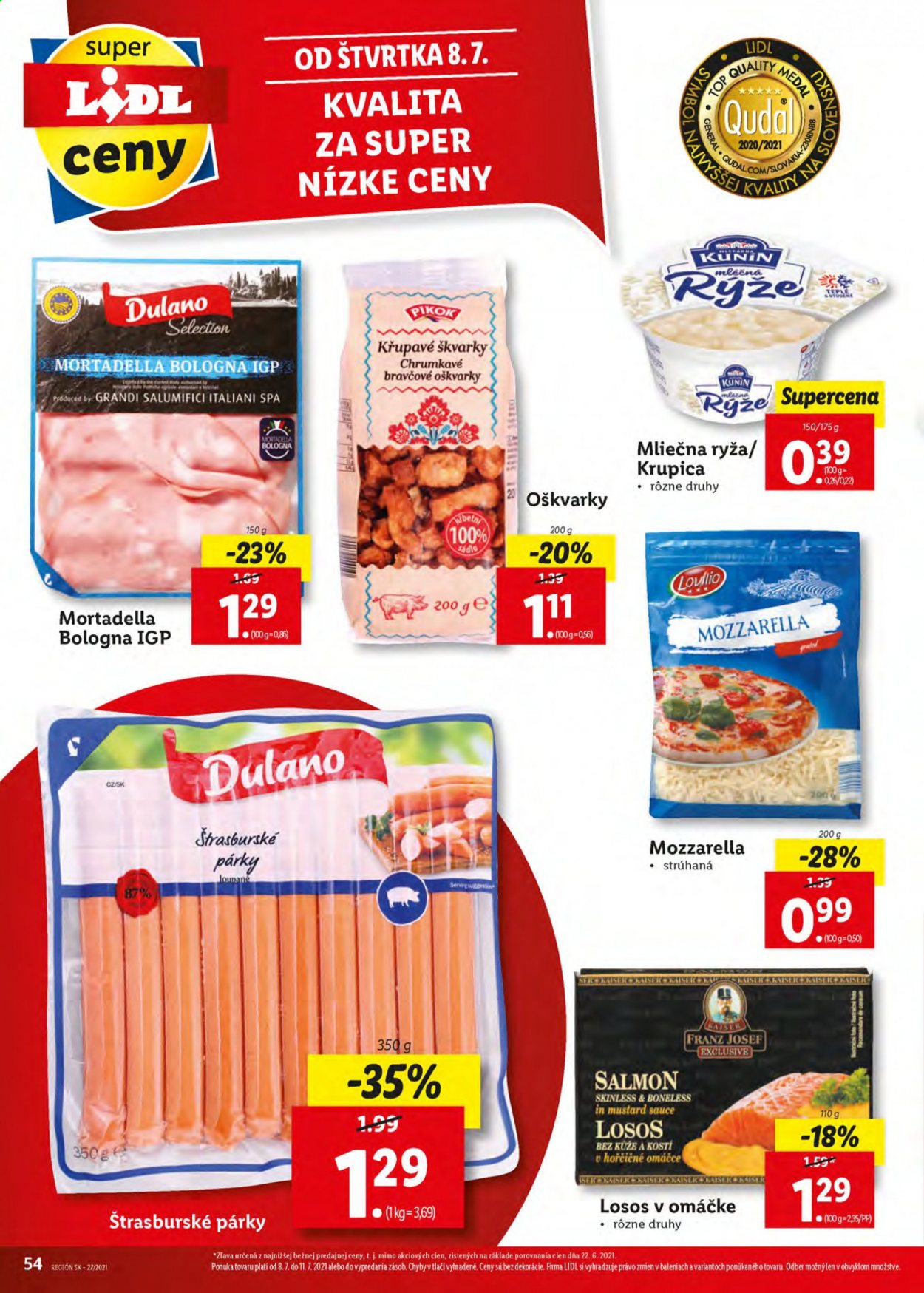 Leták Lidl - 6.7.2021 - 11.7.2021. Strana 54