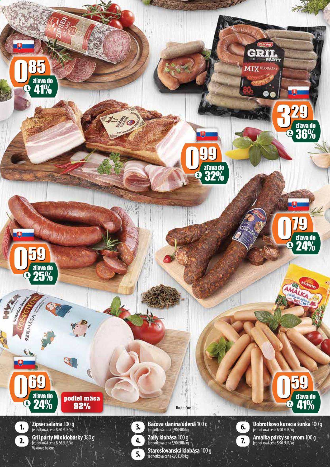 Leták COOP Jednota - 1.7.2021 - 7.7.2021. Strana 2
