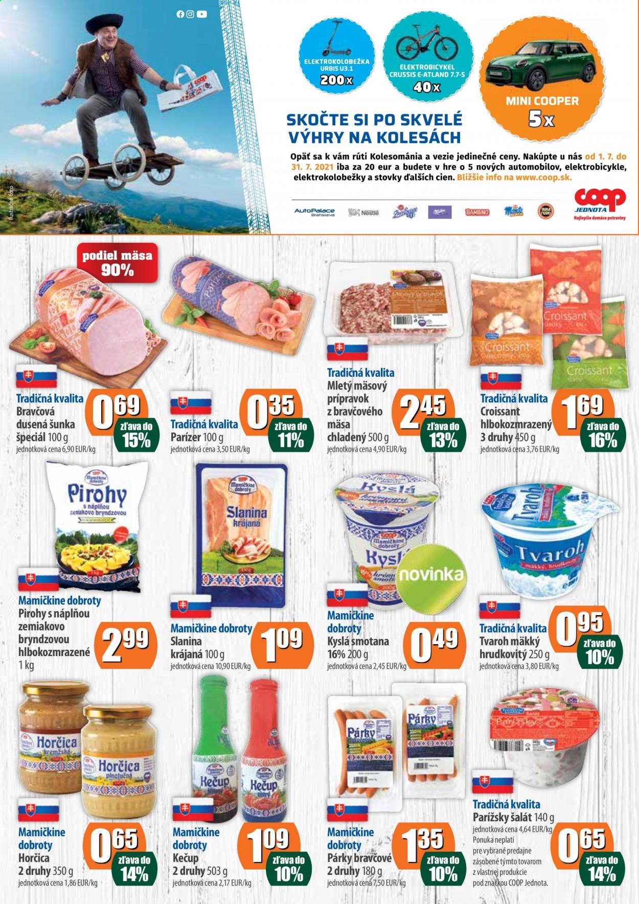 Leták COOP Jednota - 1.7.2021 - 7.7.2021. Strana 10