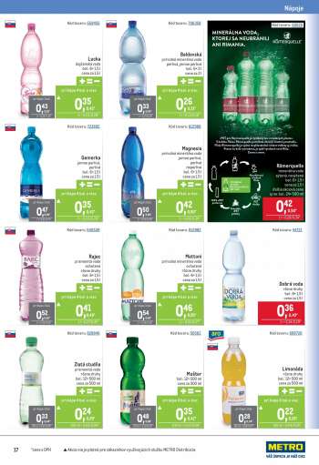 thumbnail - Magnesia prírodná minerálna voda jemne perlivá, perlivá, neperlivá bal.: 6× 1,5 l cena za 1,5 l