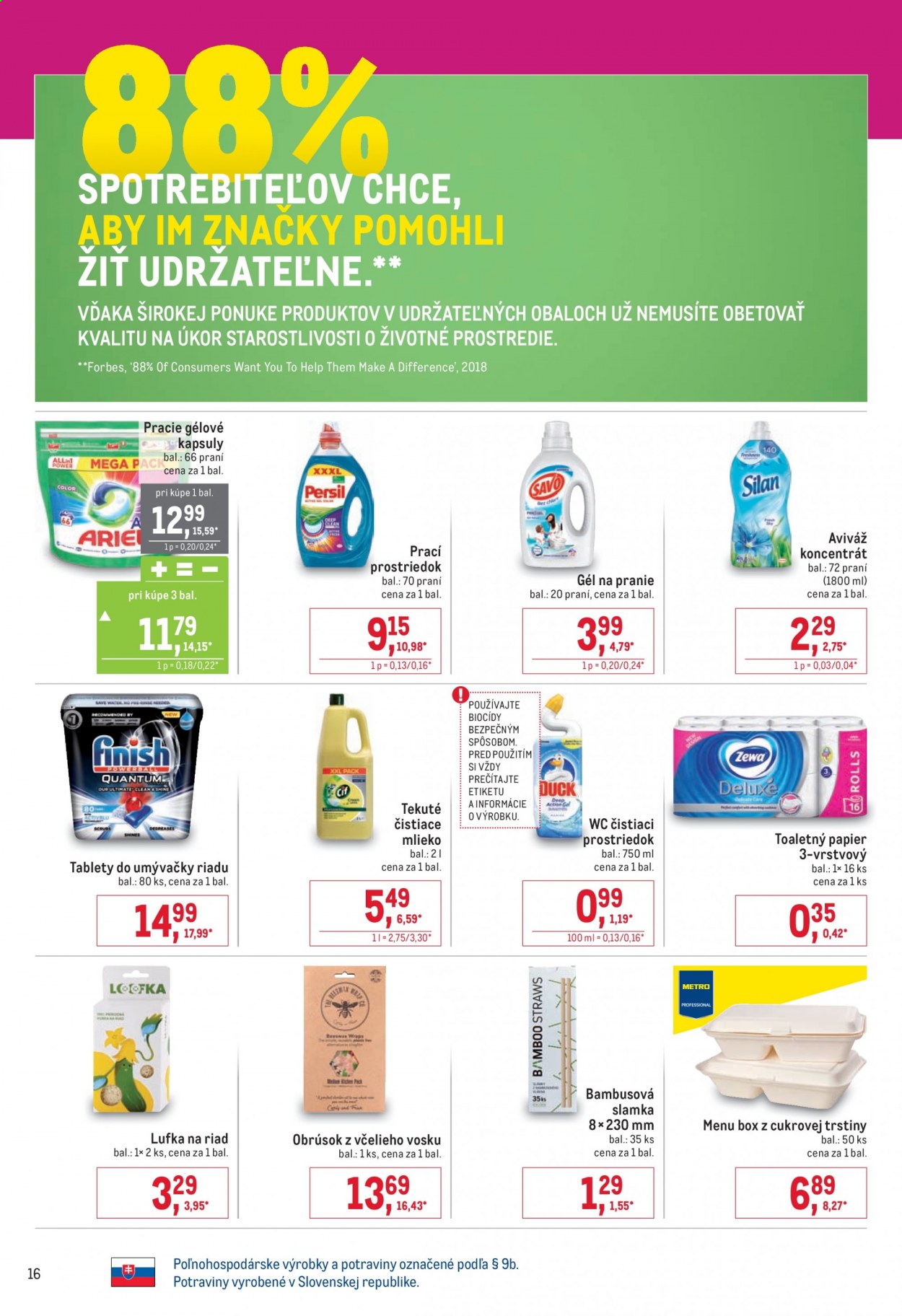 Leták Metro - 7.7.2021 - 20.7.2021. Strana 16