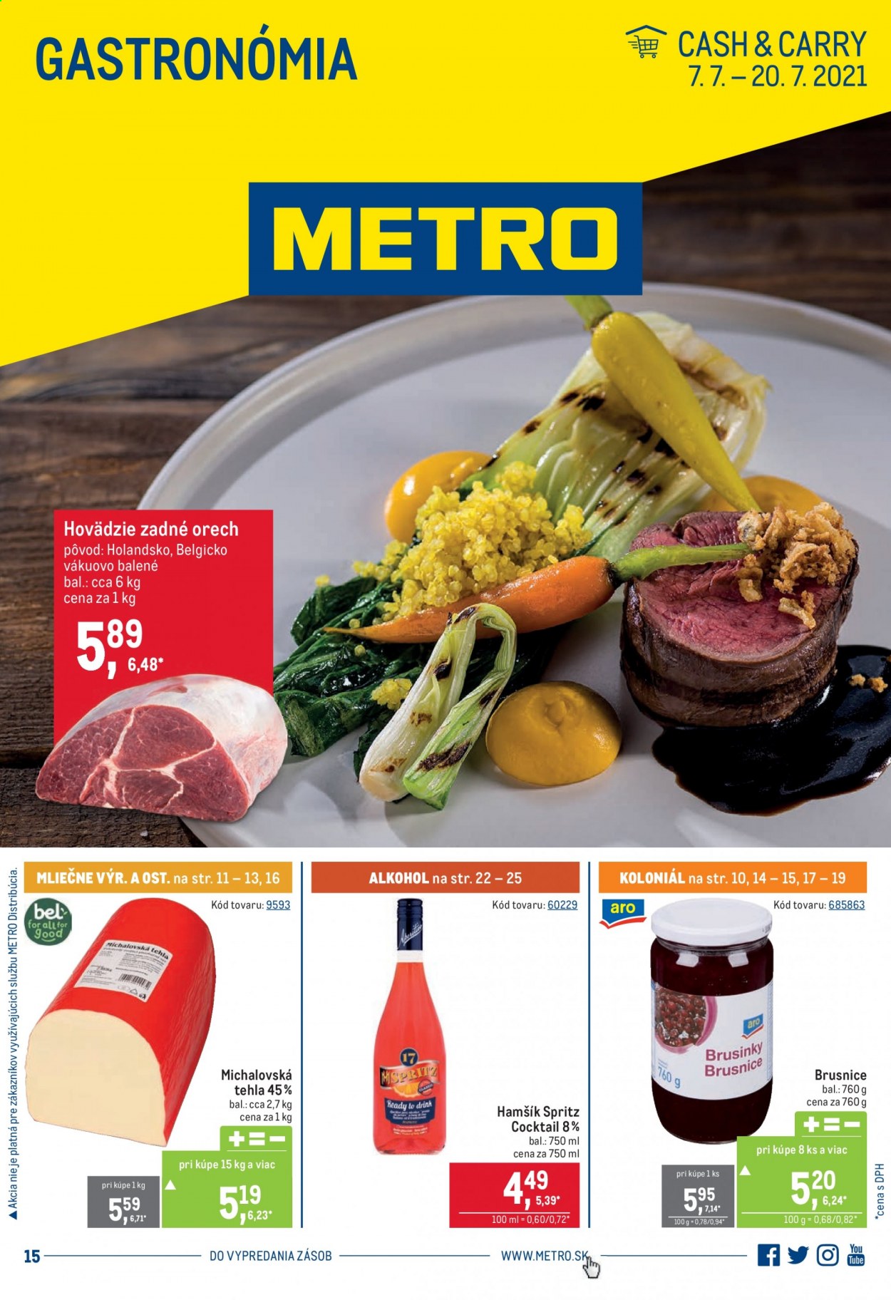 Leták Metro - 7.7.2021 - 20.7.2021. Strana 1