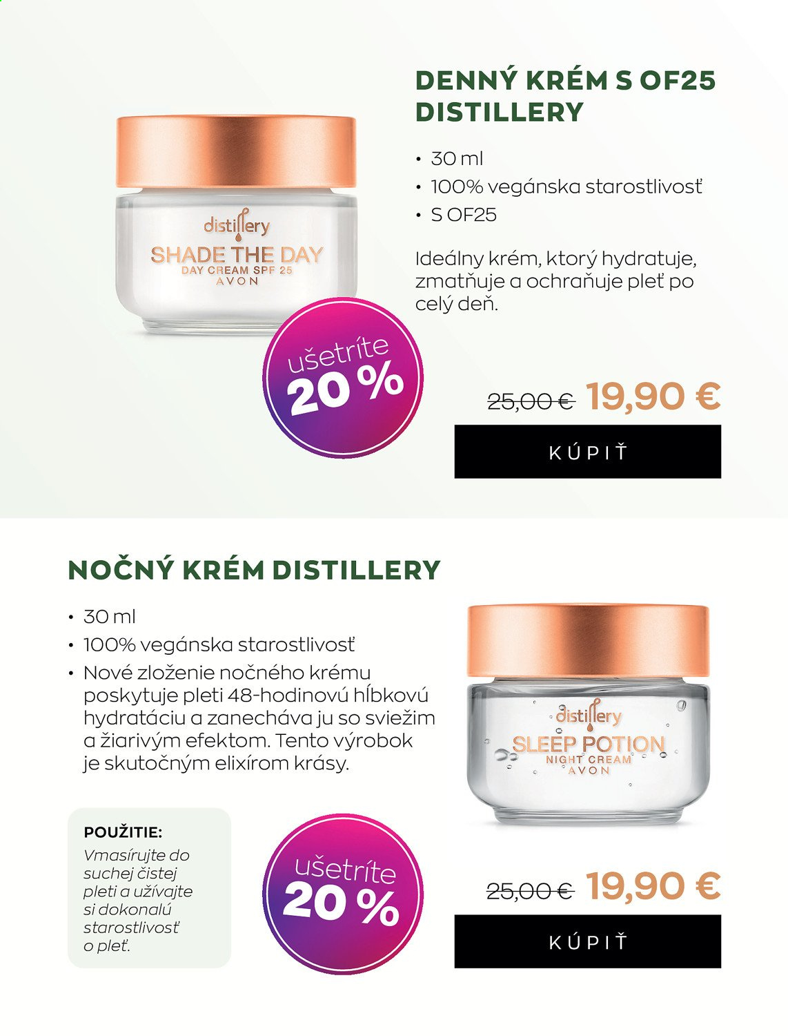 Leták Avon. Strana 4