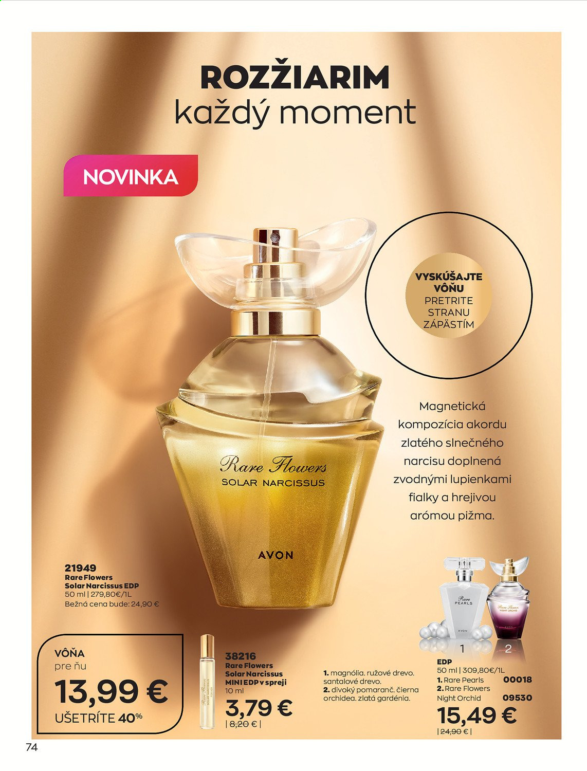 Leták Avon - 1.7.2021 - 31.7.2021. Strana 78