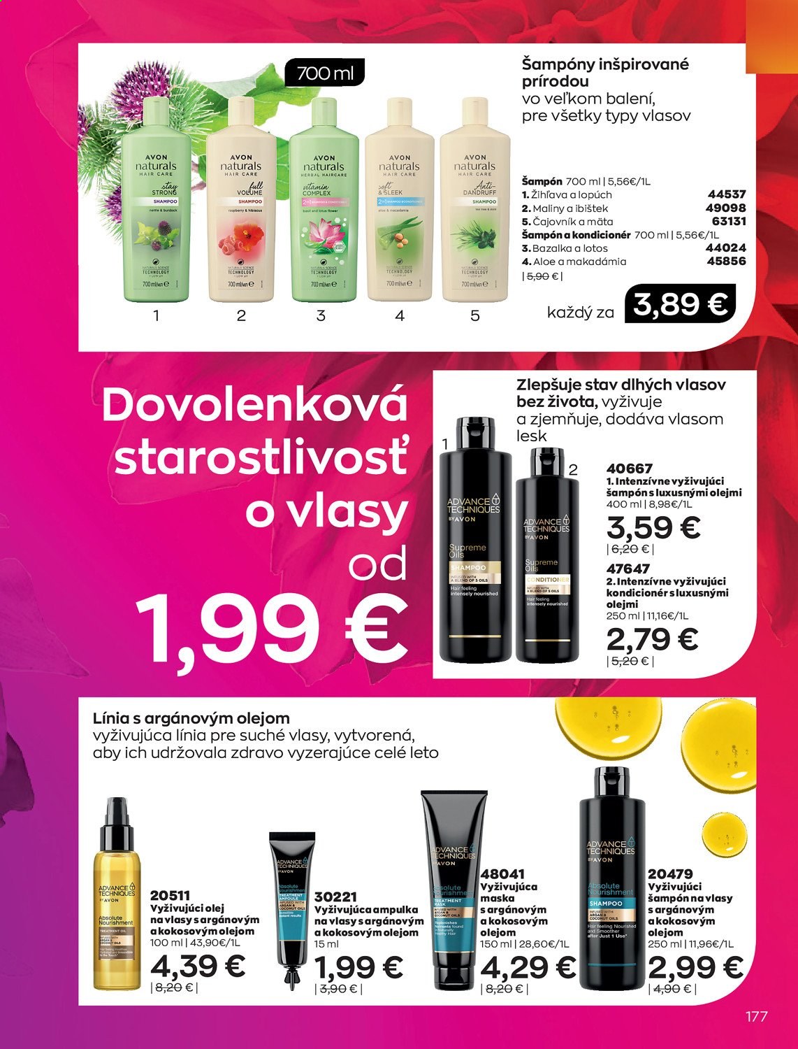 Leták Avon - 1.7.2021 - 31.7.2021. Strana 181