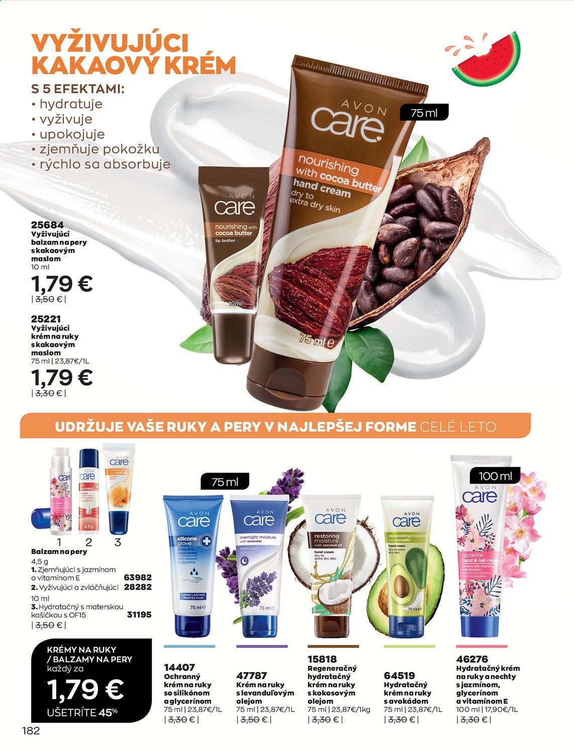 Leták Avon - 1.7.2021 - 31.7.2021. Strana 186
