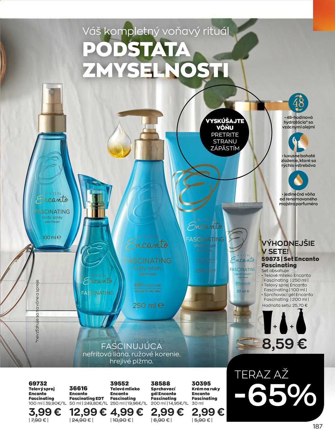 Leták Avon - 1.7.2021 - 31.7.2021. Strana 191