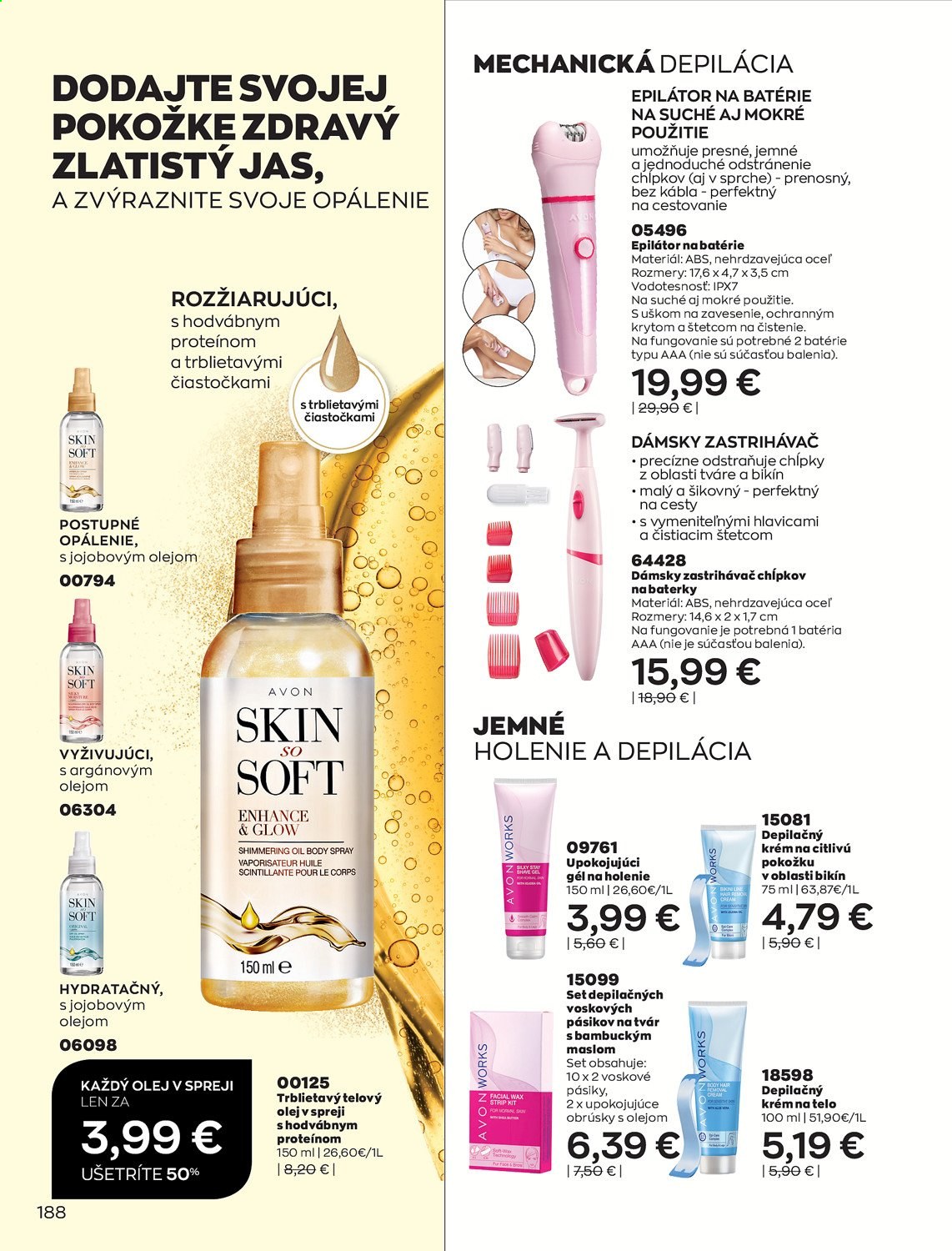 Leták Avon - 1.7.2021 - 31.7.2021. Strana 192