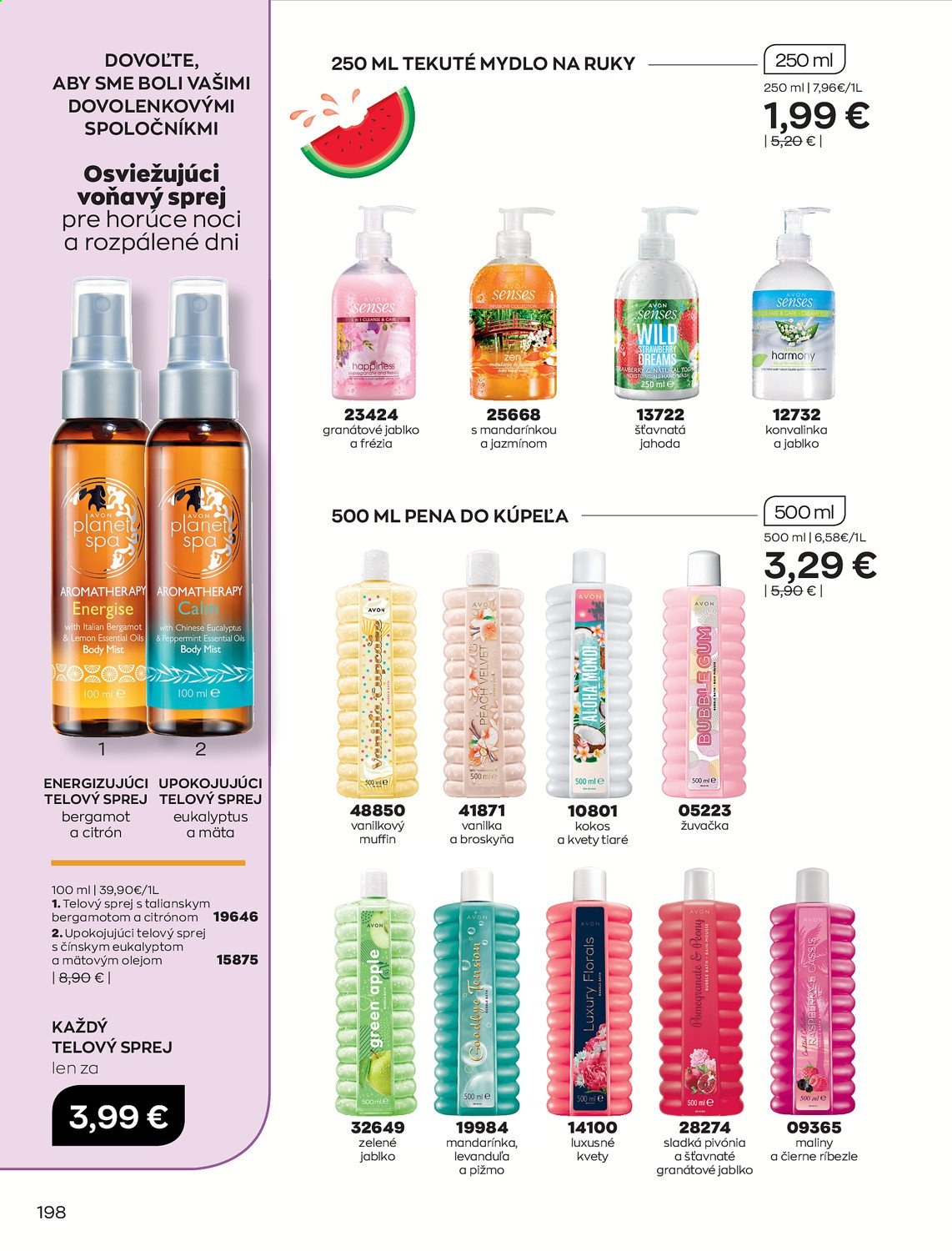Leták Avon - 1.7.2021 - 31.7.2021. Strana 202