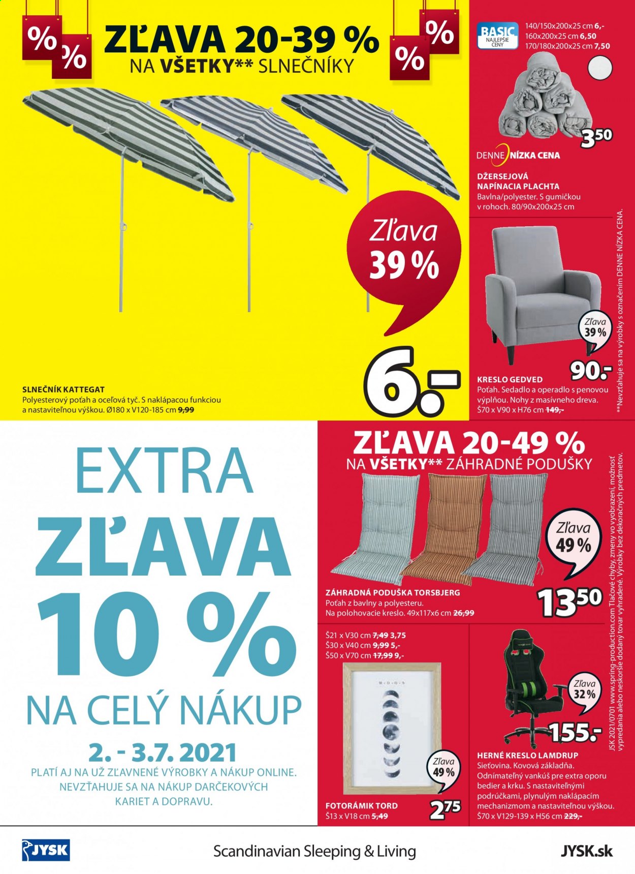 Leták JYSK - 1.7.2021 - 14.7.2021. Strana 16