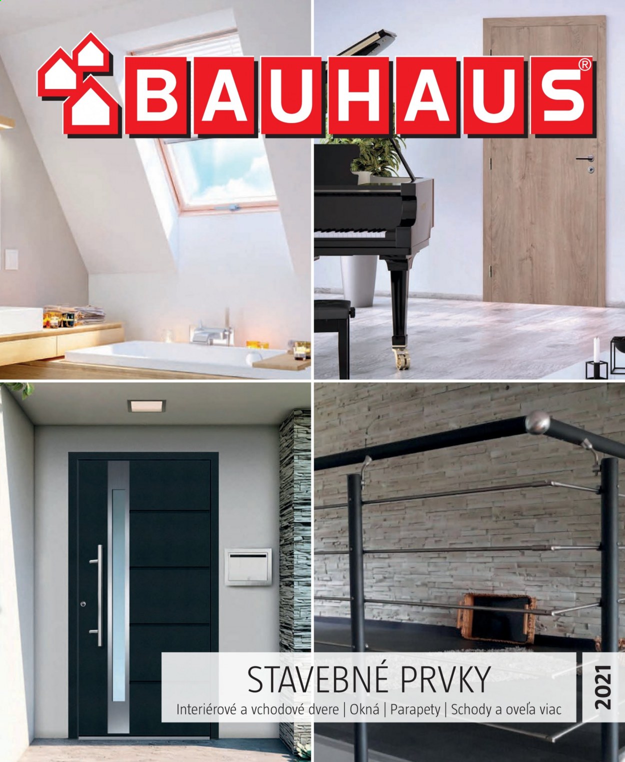 Leták Bauhaus - 3.7.2021 - 30.9.2021. Strana 1