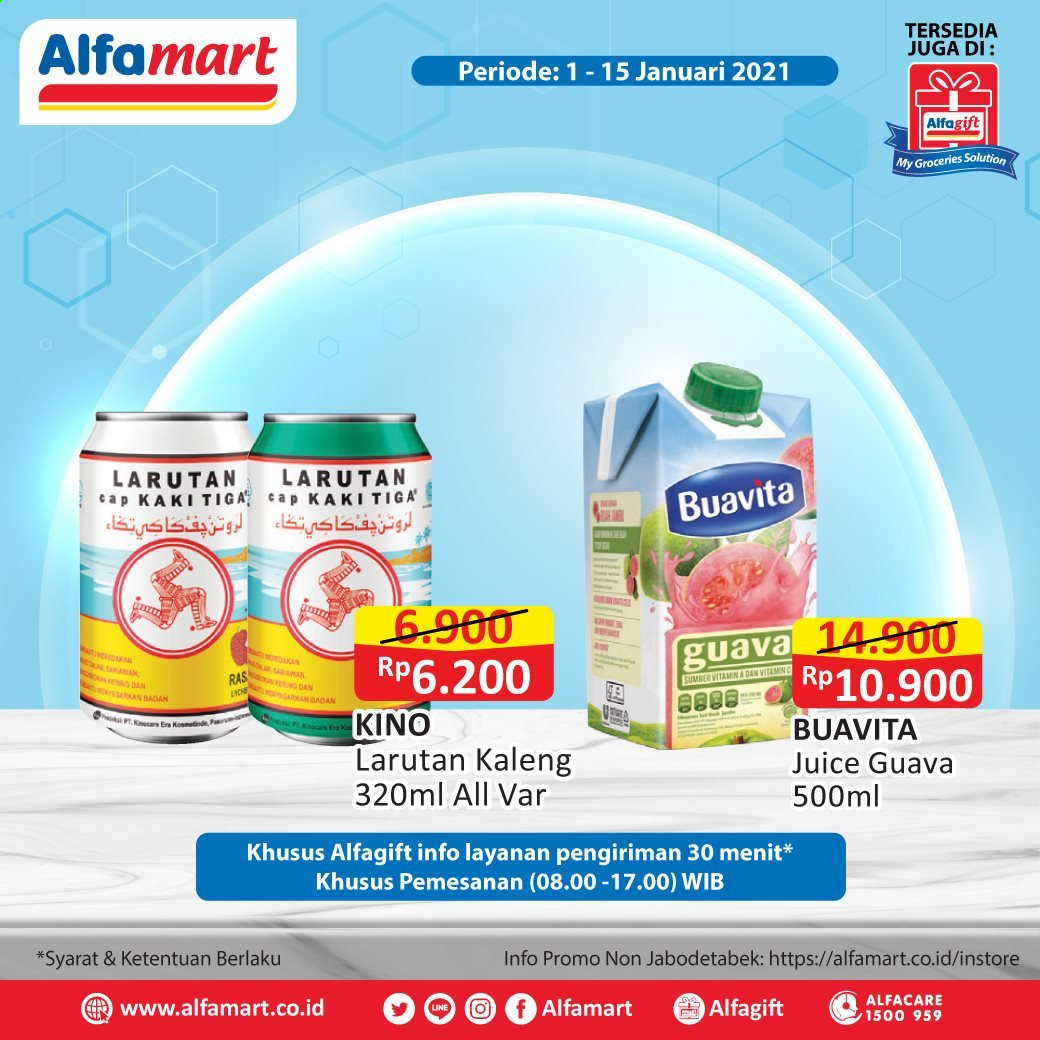 thumbnail - Promo Alfamart - 01/01/2021 - 01/15/2021 - Produk diskon - guava, cap, vitamin. Halaman 4.