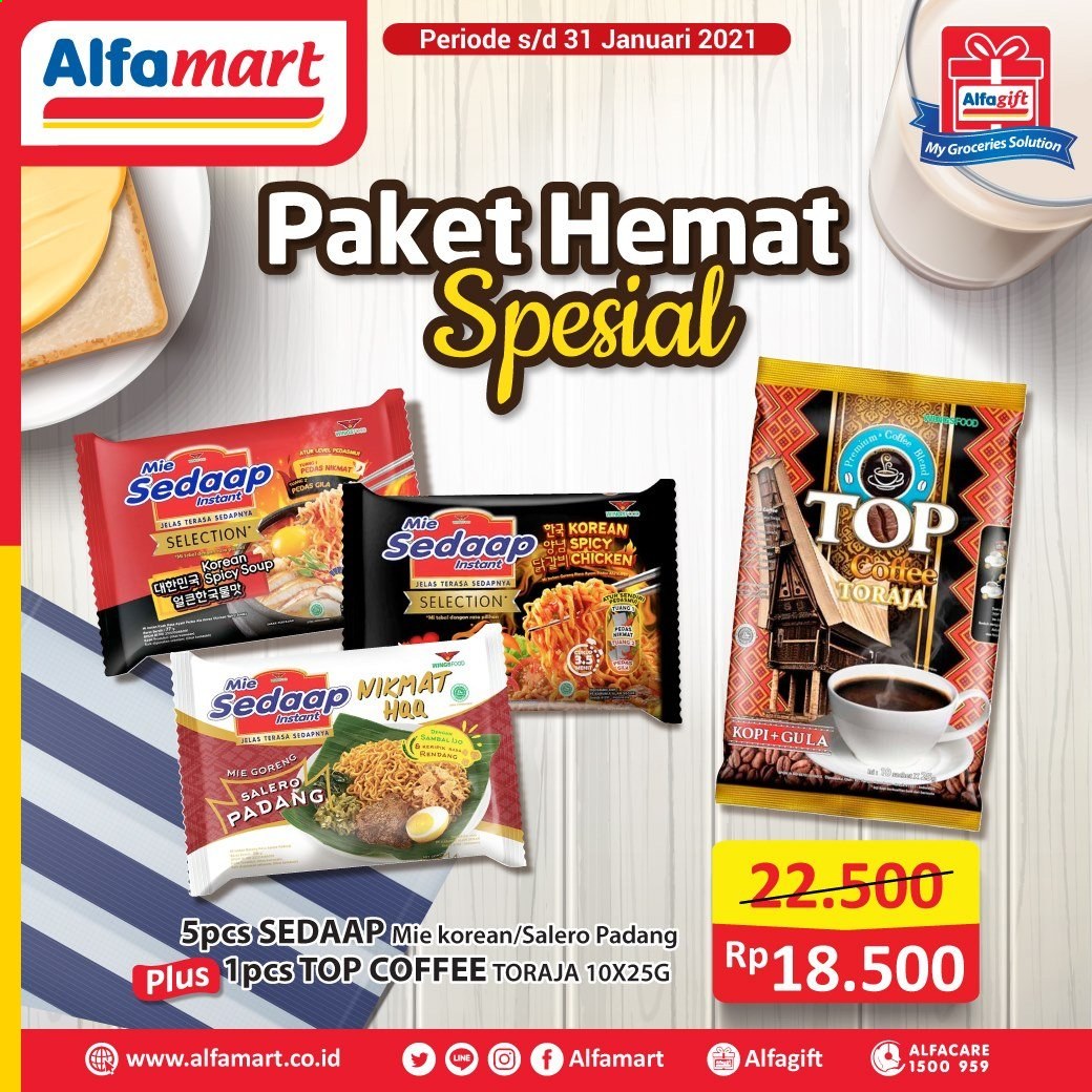 thumbnail - Promo Alfamart - 01/27/2021 - 01/31/2021 - Produk diskon - coffee, chicken, goreng, top, rendang, gula. Halaman 4.