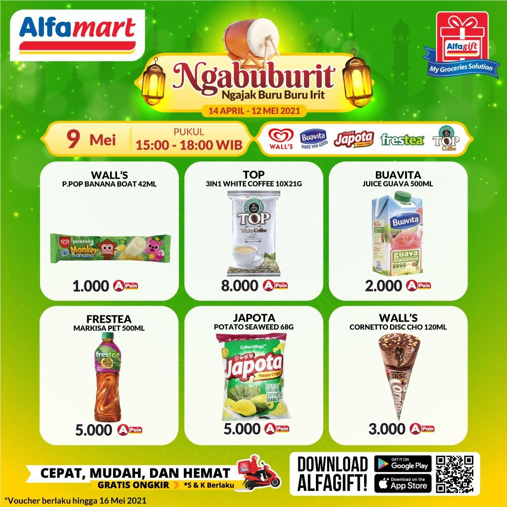 thumbnail - Promo Alfamart - 05/09/2021 - 05/09/2021 - Produk diskon - coffee, top, pet, guava, boat. Halaman 1.