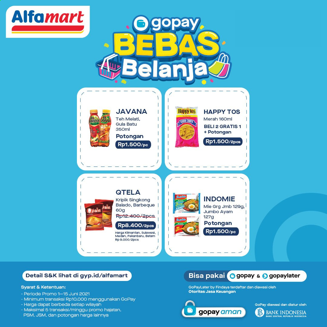 thumbnail - Promo Alfamart - 06/01/2021 - 06/15/2021 - Produk diskon - indomie, chips, gula, corn, corn chips. Halaman 3.