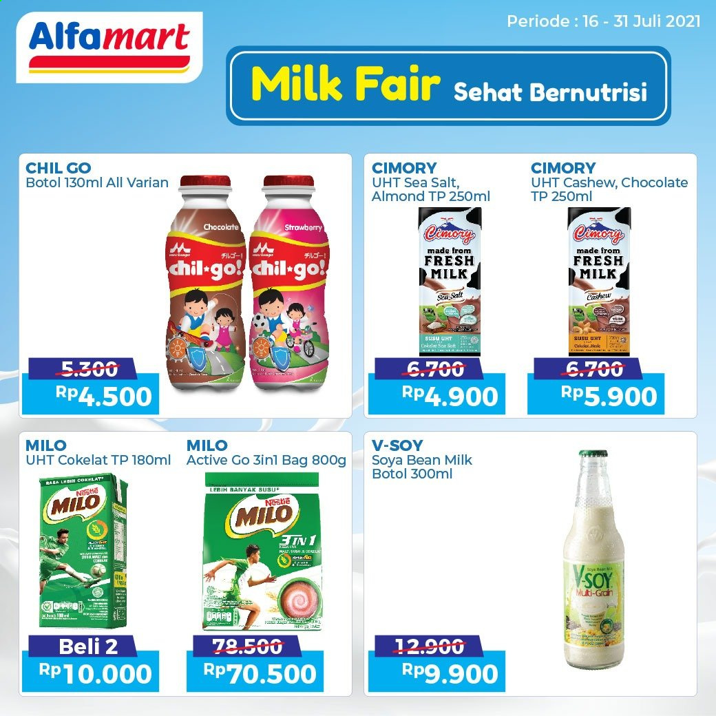thumbnail - Promo Alfamart - 07/16/2021 - 07/31/2021 - Produk diskon - milk, chocolate, cimory, bag. Halaman 2.
