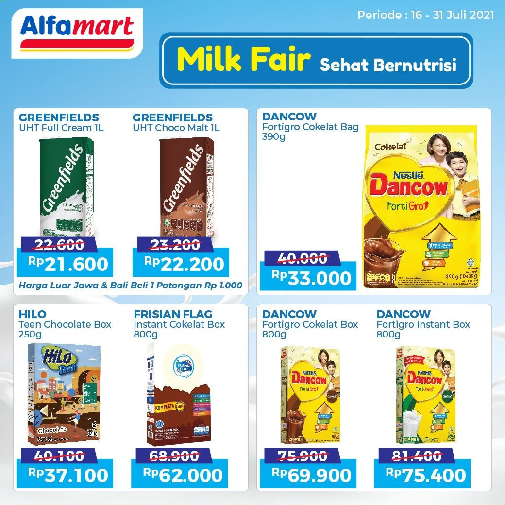 thumbnail - Promo Alfamart - 07/16/2021 - 07/31/2021 - Produk diskon - milk, nestlé, chocolate, box, bag. Halaman 3.