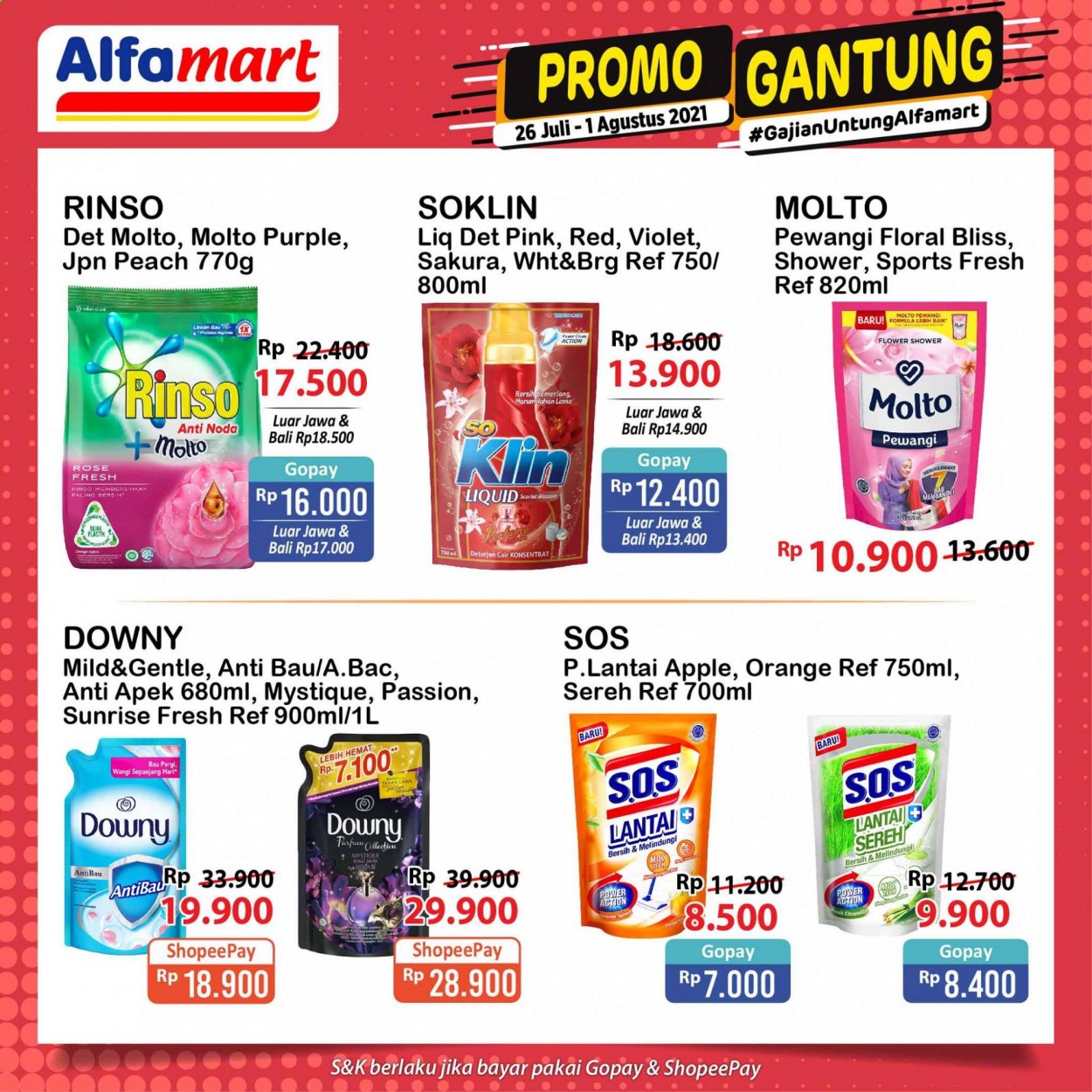 thumbnail - Promo Alfamart - 07/26/2021 - 08/01/2021 - Produk diskon - rinso, pewangi, downy, apple. Halaman 3.