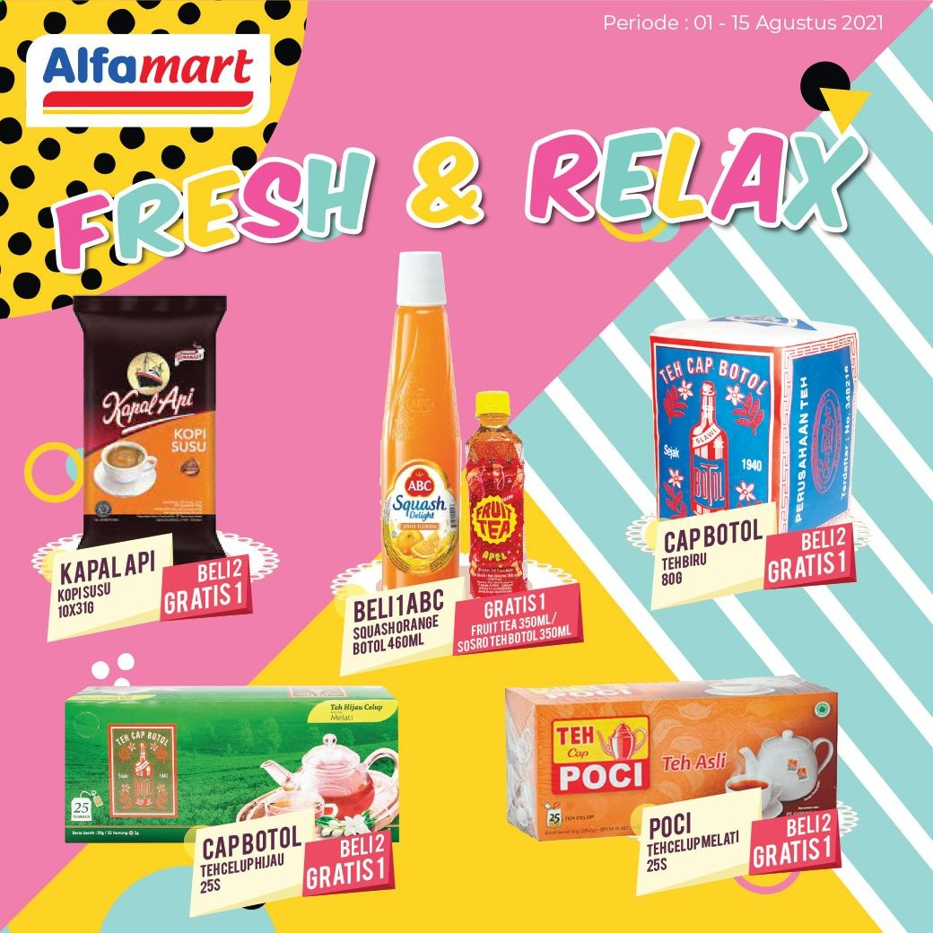 thumbnail - Promo Alfamart - 08/01/2021 - 08/15/2021 - Produk diskon - fruit, tea, squash, cap. Halaman 2.