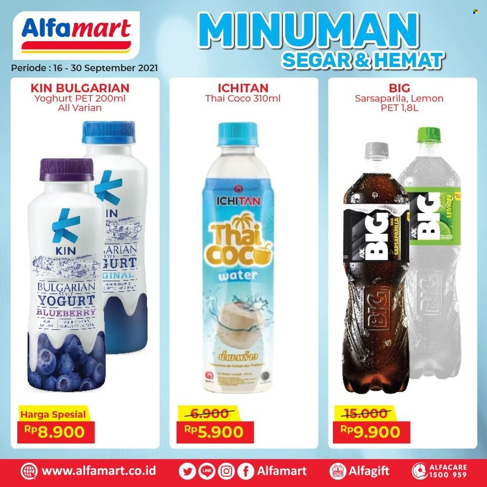 thumbnail - Promo Alfamart - 09/16/2021 - 09/30/2021 - Produk diskon - yogurt, pet, lemon, coco. Halaman 1.