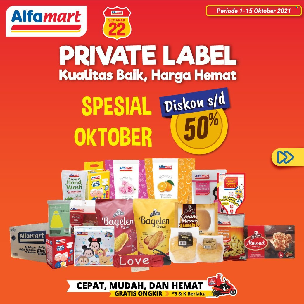 thumbnail - Promo Alfamart - 10/01/2021 - 10/15/2021 - Produk diskon - kacang. Halaman 1.