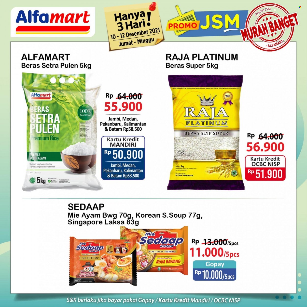 thumbnail - Promo Alfamart - 12/10/2021 - 12/12/2021 - Produk diskon - rice, minyak, beras, bawang, ayam. Halaman 5.