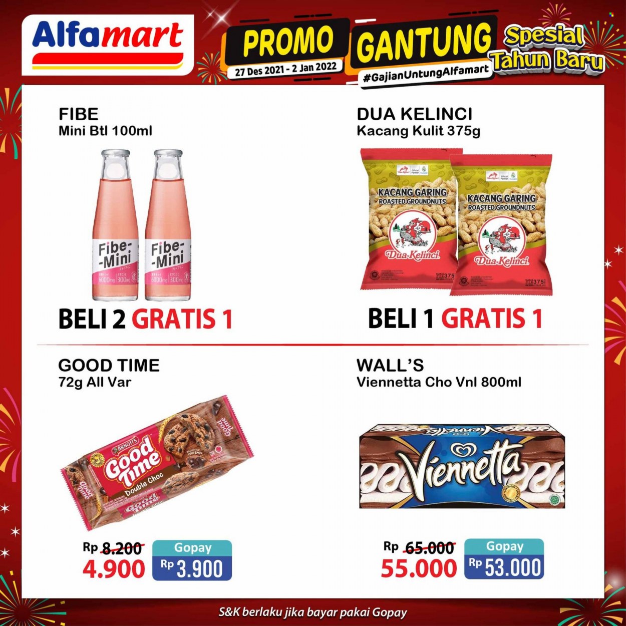 Promo Alfamart - 12/27/2021 - 01/02/2022 - Produk diskon - kacang. Halaman 15.