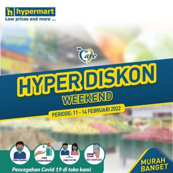 Promo Hypermart - 02/11/2022 - 02/14/2022.