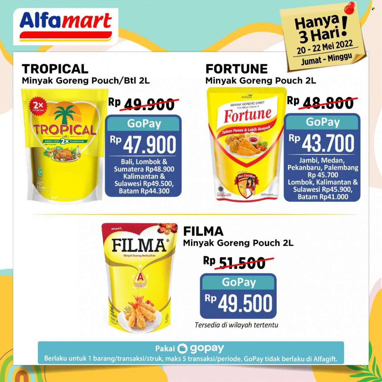 thumbnail - Promo Alfamart - 05/20/2022 - 05/22/2022 - Produk diskon - goreng, minyak, minyak goreng, minyak goreng pouch, vitamin. Halaman 7.
