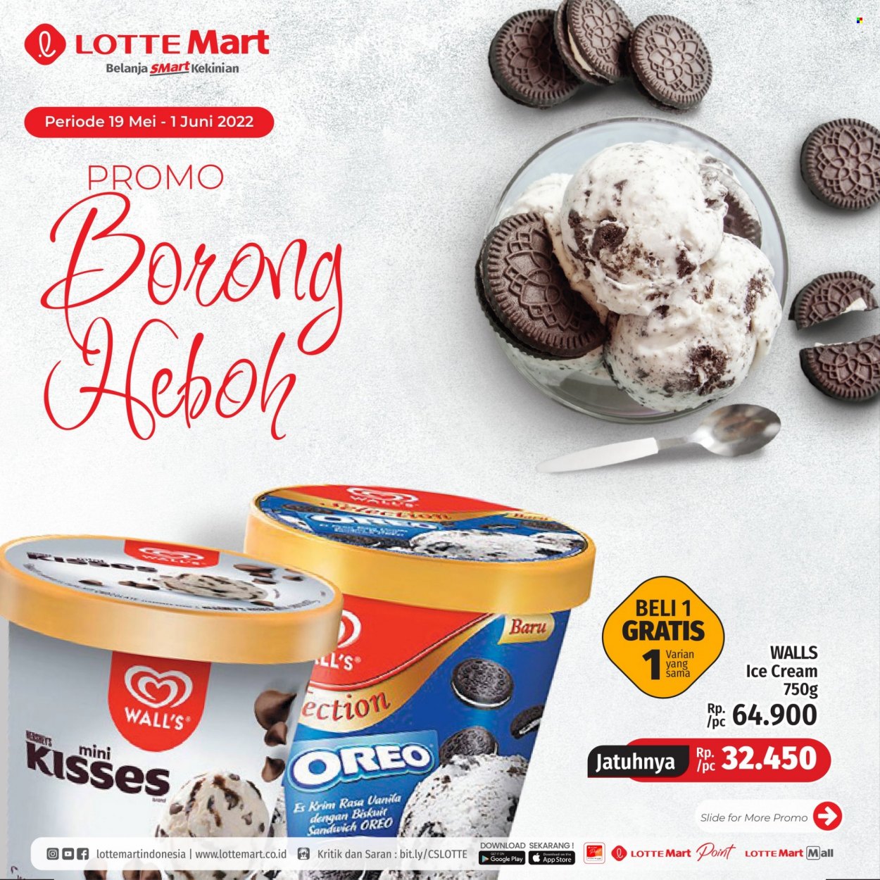 thumbnail - Promo LOTTE Grosir - 05/19/2022 - 06/01/2022 - Produk diskon - oreo, ice cream. Halaman 1.
