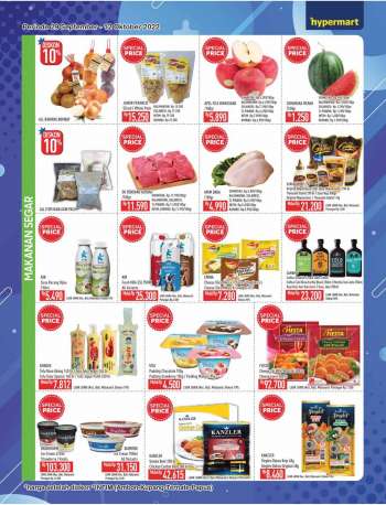Promo Hypermart - 09/29/2022 - 10/12/2022.
