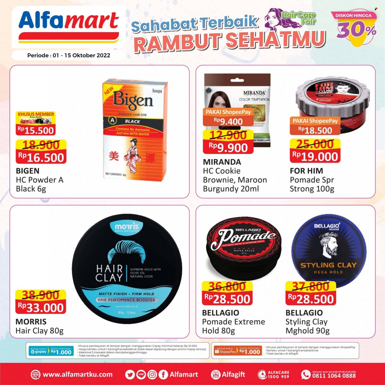 thumbnail - Promo Alfamart - 10/01/2022 - 10/15/2022 - Produk diskon - rambut, olive oil. Halaman 36.