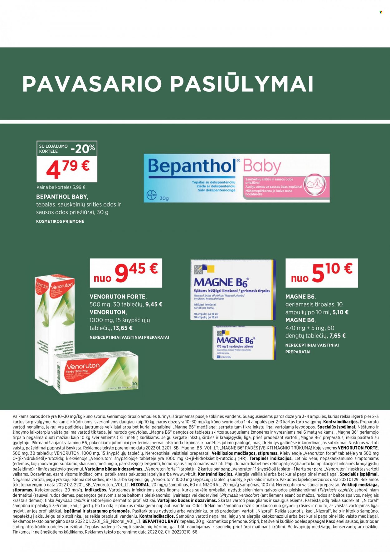 thumbnail - „EUROVAISTINĖ“ leidinys - 2022 05 03 - 2022 05 31 - Išpardavimų produktai - šampūnas. 7 puslapis.
