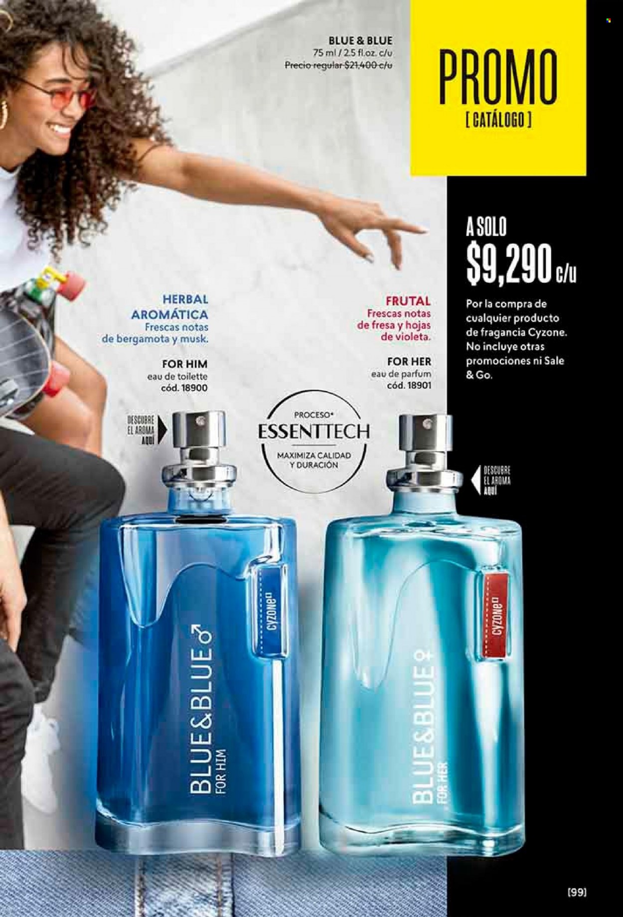 thumbnail - Catálogo Cyzone - Ventas - perfume, eau de toilette. Página 99.